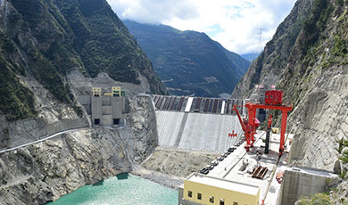 四川大渡河候子岩水电站